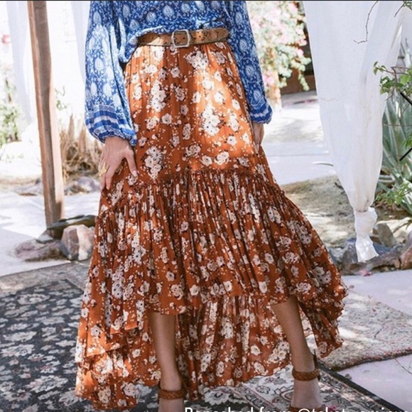 Spell Dresses & Skirts - Reserved Gorgeous and rare Spell Designs Gypsy Dancer castaway skirt in Maple XS